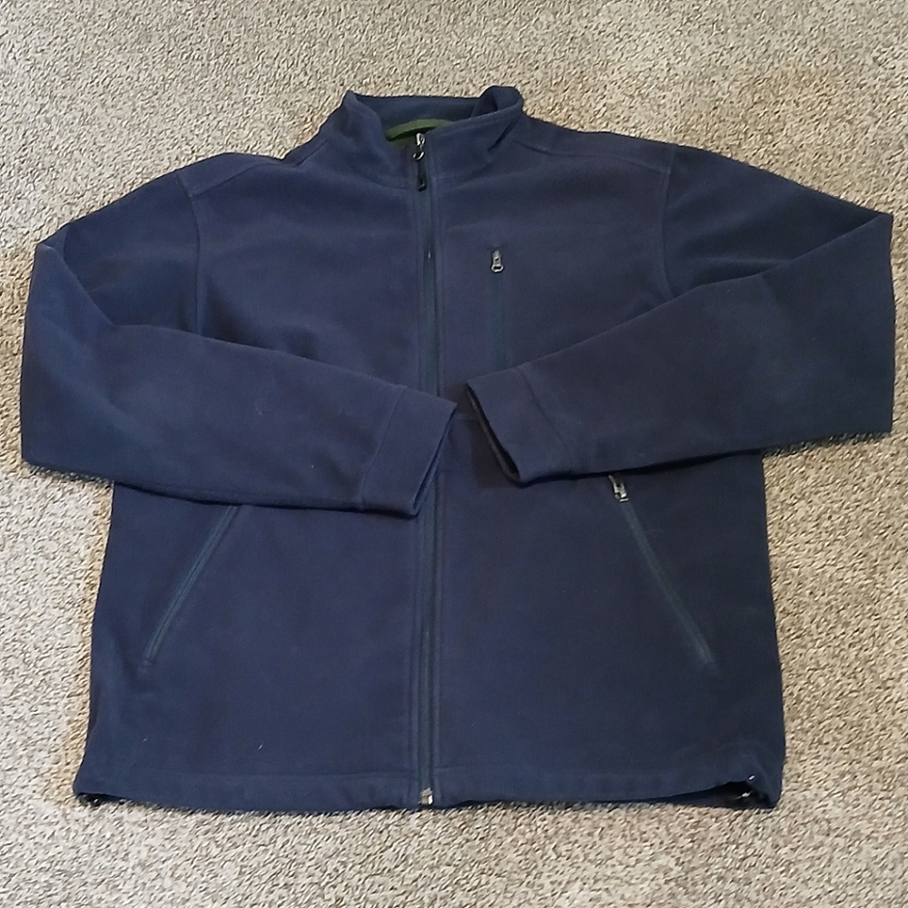 Orvis Trout Bum Full Zip Fleece Coat Men's Size Medium